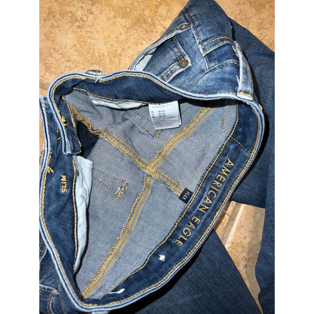 American Eagle Slim Jeans Size 28X30 - Picture 3 of 3